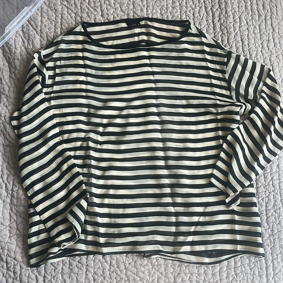 Equipment and Nili Lotan Stripe Blouses M - Picture 3 of 10